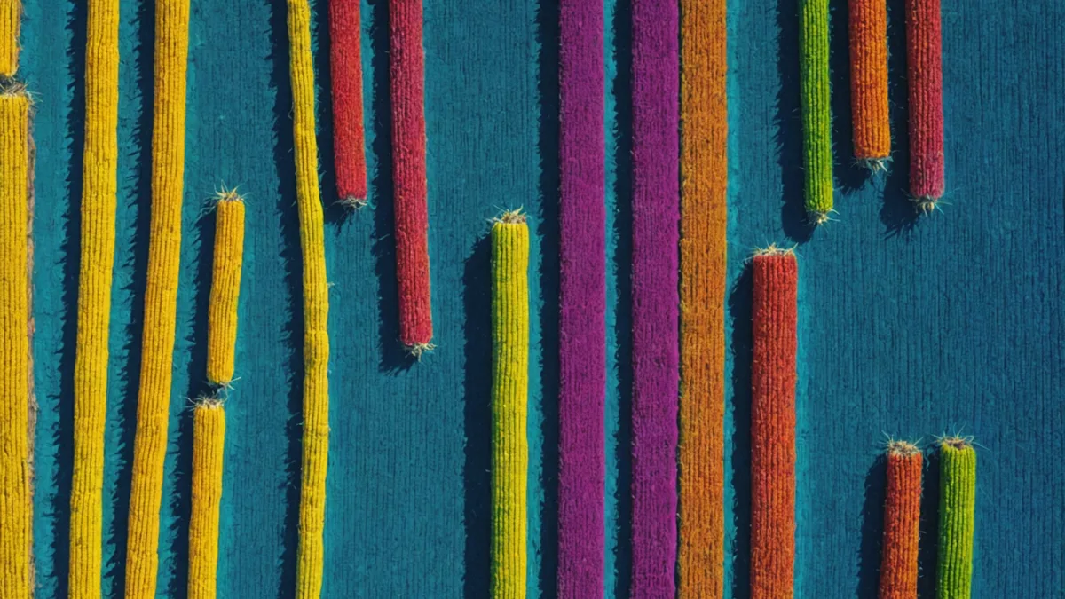 Drone thermal image showing heat stress variation across a soybean field